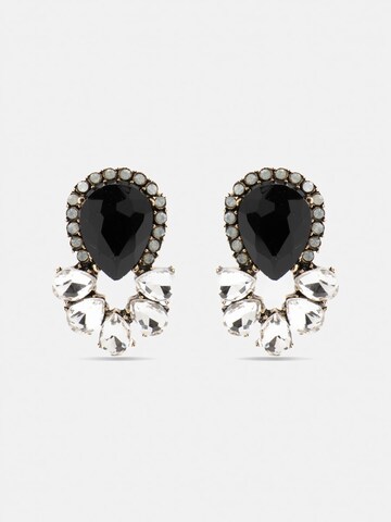 LUXBYLUX Earrings in Black: front