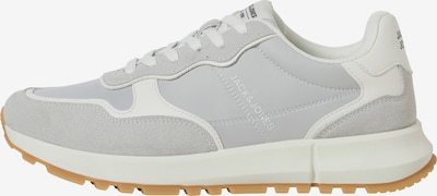 JACK & JONES Matalavartiset tennarit 'JFWRomano' värissä vaaleanharmaa / valkoinen, Tuotenäkymä