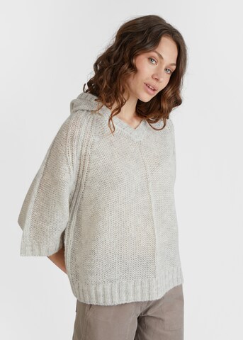 Pull-over 'Beate' eve in paradise en gris : devant