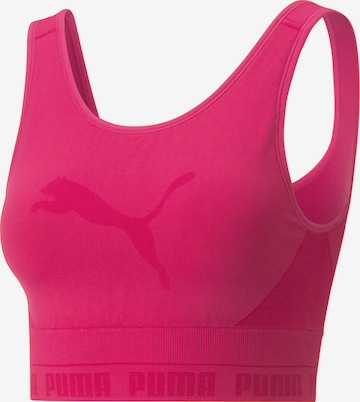 PUMA Sporttop in Roze: voorkant