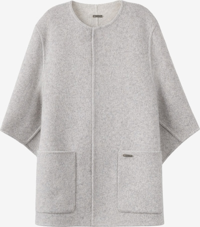M-L dydžio Megztinis 'Patch Pocket Cashmere Poncho Jacket' iš GOBI Cashmere, spalva – dūmų pilka, Prekių apžvalga