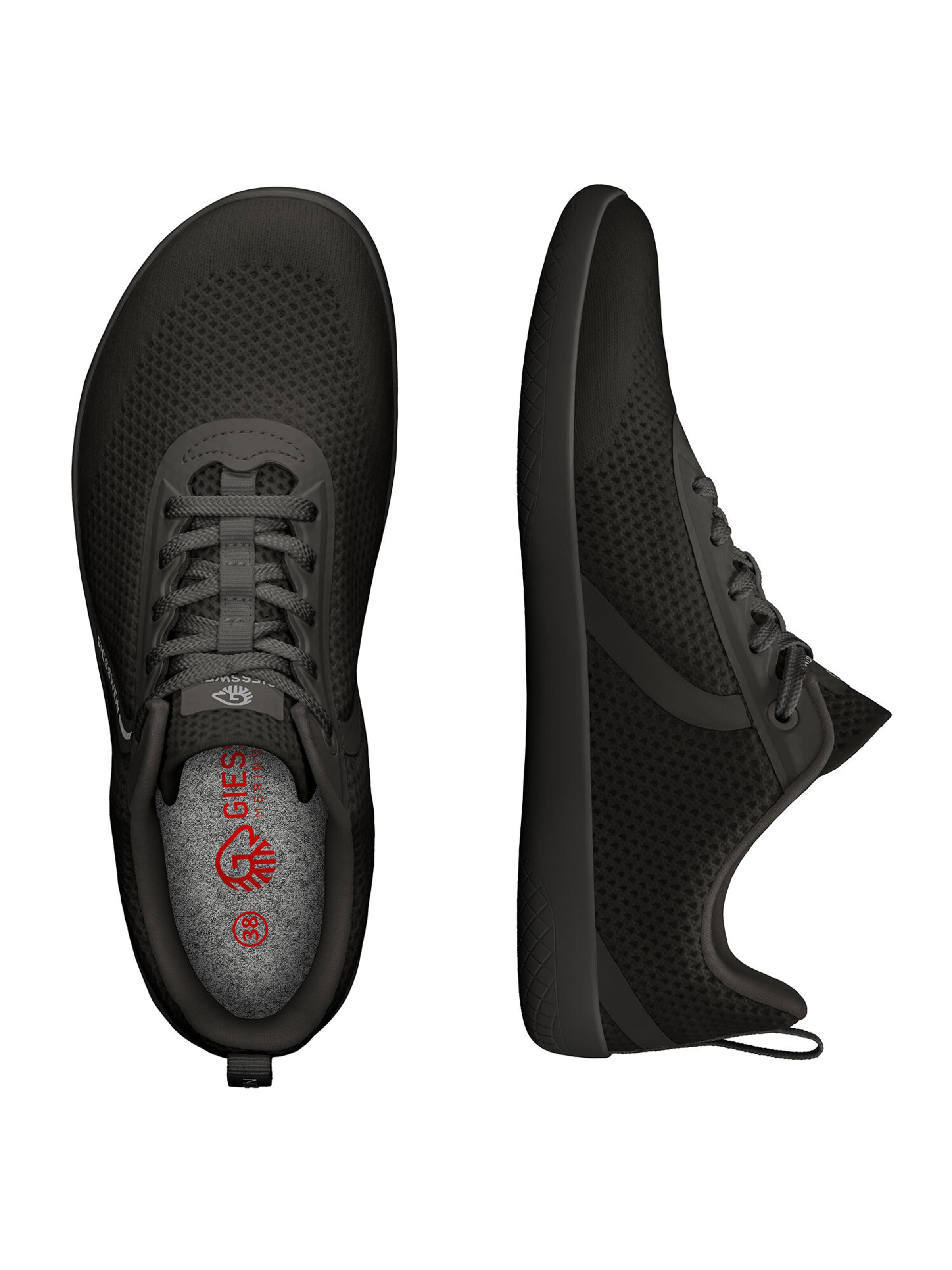 GIESSWEIN Sneakers laag 'Barefoot' in Zwart