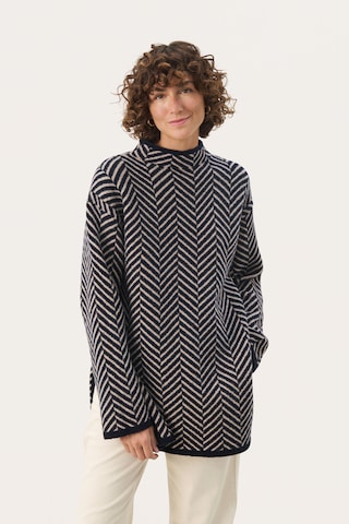 Part Two Pullover 'Leana' in Schwarz: Vorderseite