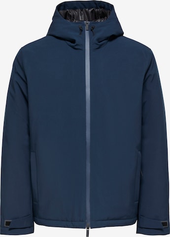 SELECTED HOMME Prehodna jakna 'Atlas' | modra barva: sprednja stran