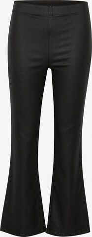 Cream Boot cut Pants ' ' in Black: front