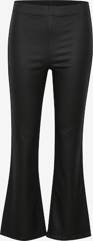 Cream Boot cut Pants ' ' in Black: front