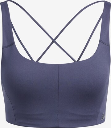 Soutien-gorge de sport ADIDAS SPORTSWEAR en bleu : devant