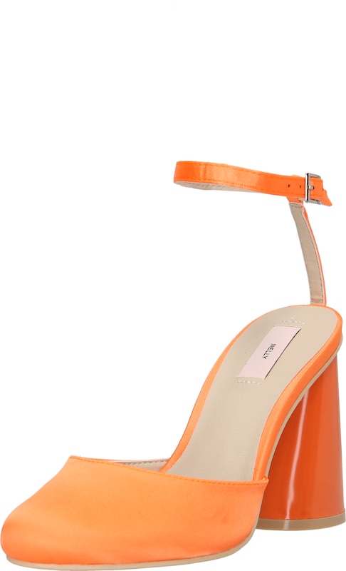NLY by Nelly Pumps 'Cone' in Orange