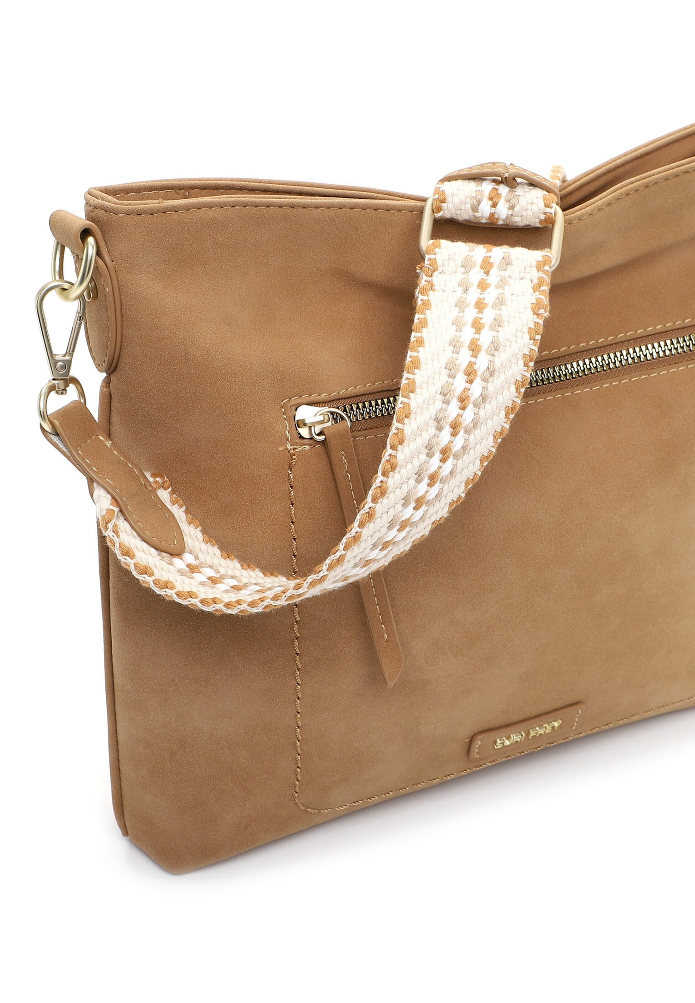 Suri Frey Skuldertaske 'Christy' i beige