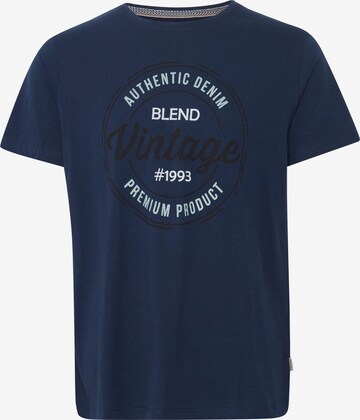 BLEND T-Shirt in Blau: predná strana