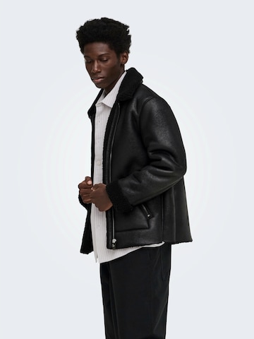 Only & Sons - Chaqueta de entretiempo 'ONSRIKER' en negro
