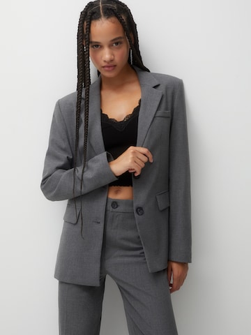 Blazer Pull&Bear en gris : devant