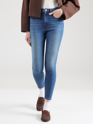 Skinny Jean Calvin Klein Jeans en bleu : devant