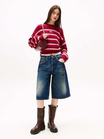 Tommy Jeans Pulóver - piros