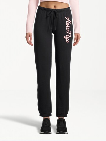 AÉROPOSTALE Tapered Pants in Black: front