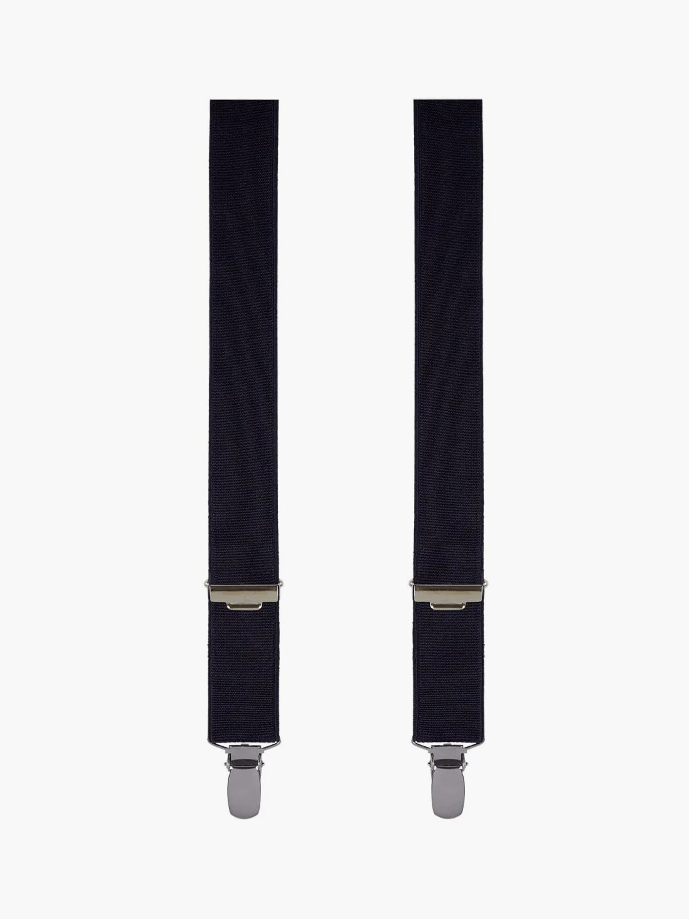 Profuomo Suspenders in Blue: front