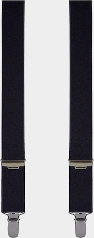 Profuomo Suspenders in Blue: front