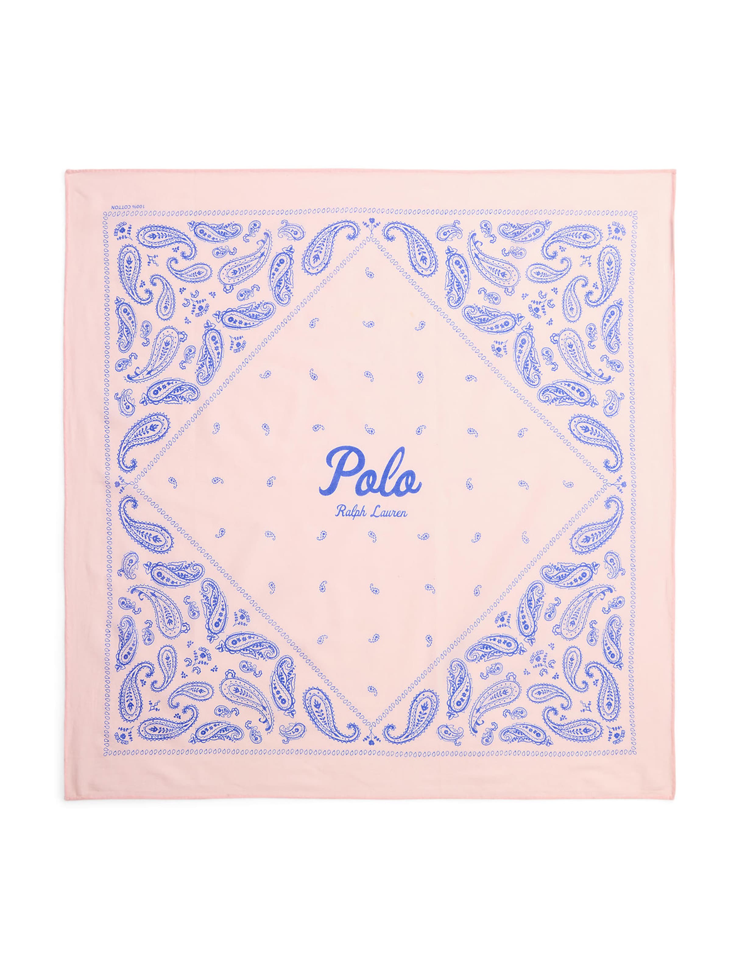 Polo Ralph Lauren Kendő - rózsaszín: elől