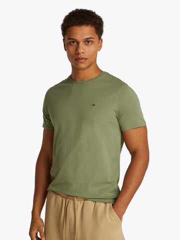 Maglietta di Tommy Jeans in verde: frontale