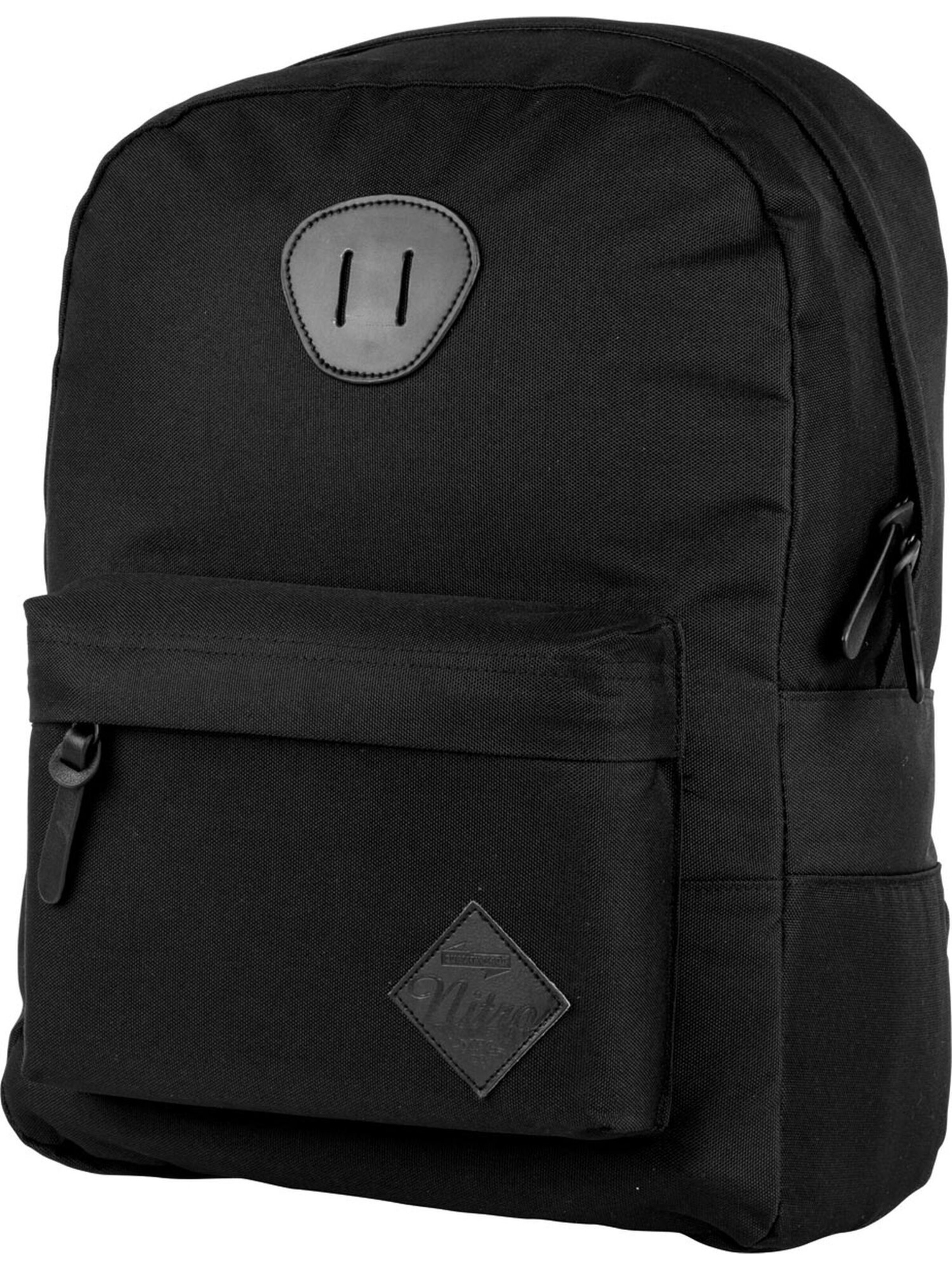 NITRO Rucksack URBAN CLASSIC in Schwarz: Vorderseite