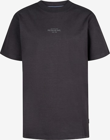 T-Shirt 'Clam' Petrol Industries en gris : devant