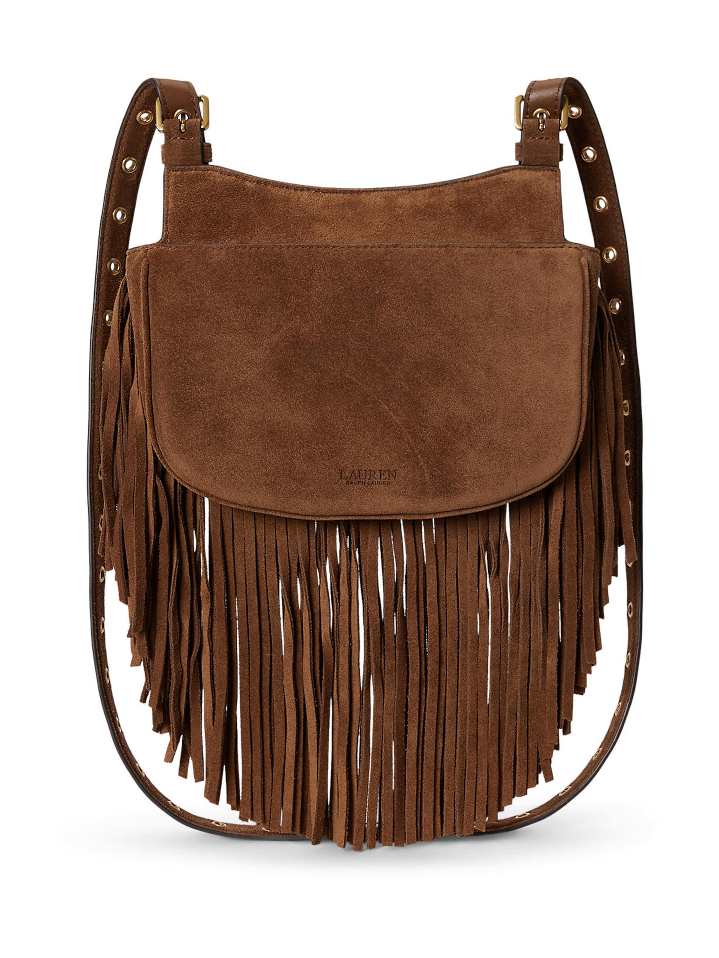 Borsa a tracolla 'MARCY' di Lauren Ralph Lauren in marrone