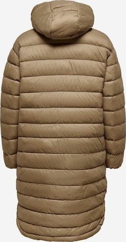 ONLY Winter Coat 'Melody' in Brown