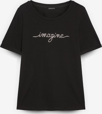 Fiorella Rubino Shirt in Zwart: voorkant