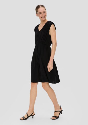 s.Oliver BLACK LABEL Kleid in Schwarz