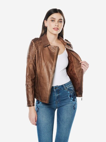 KOROSHI Overgangsjakke i brun