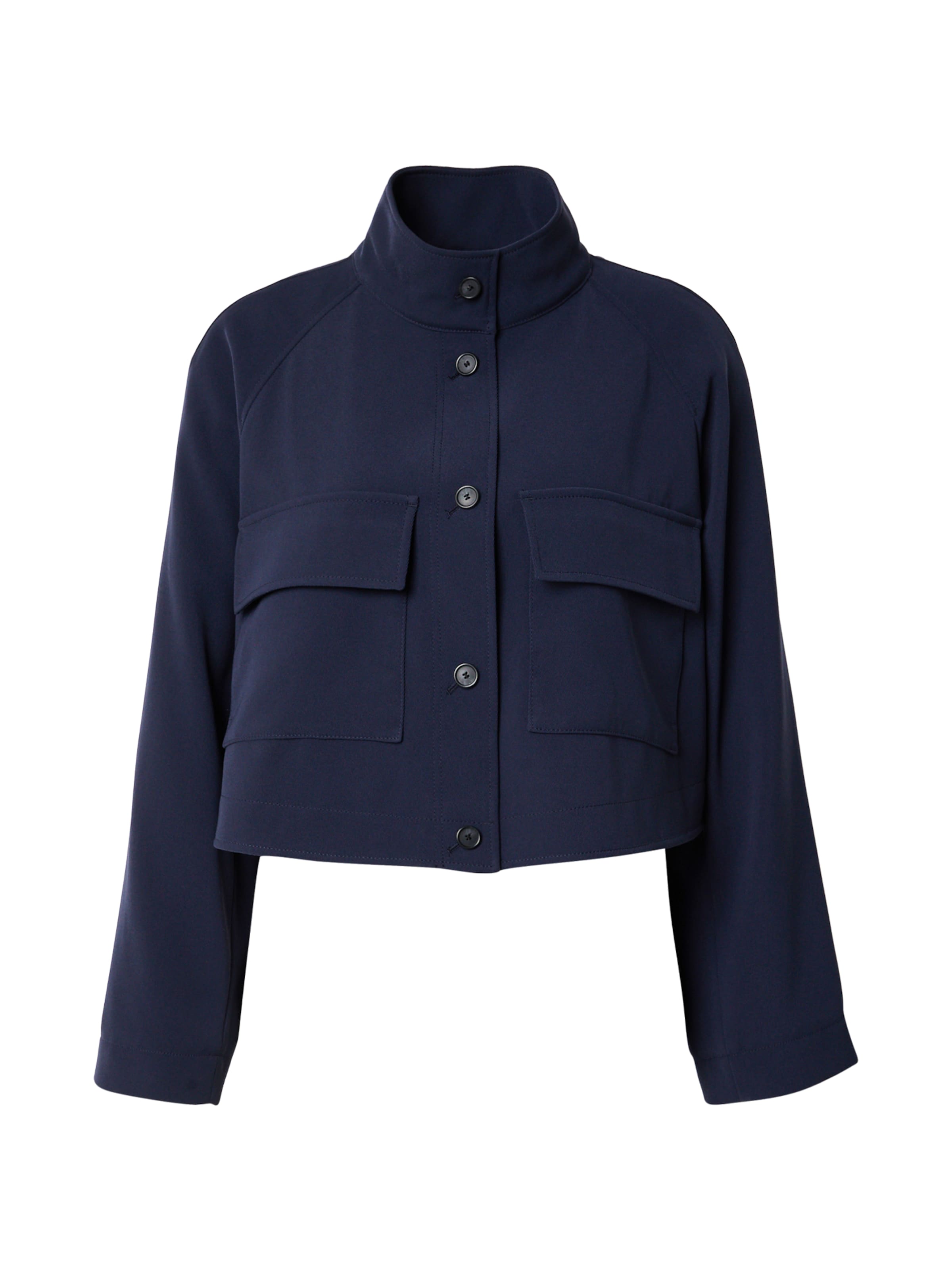 BOSS Between-Season Jacket 'Jotana' in Blue: front