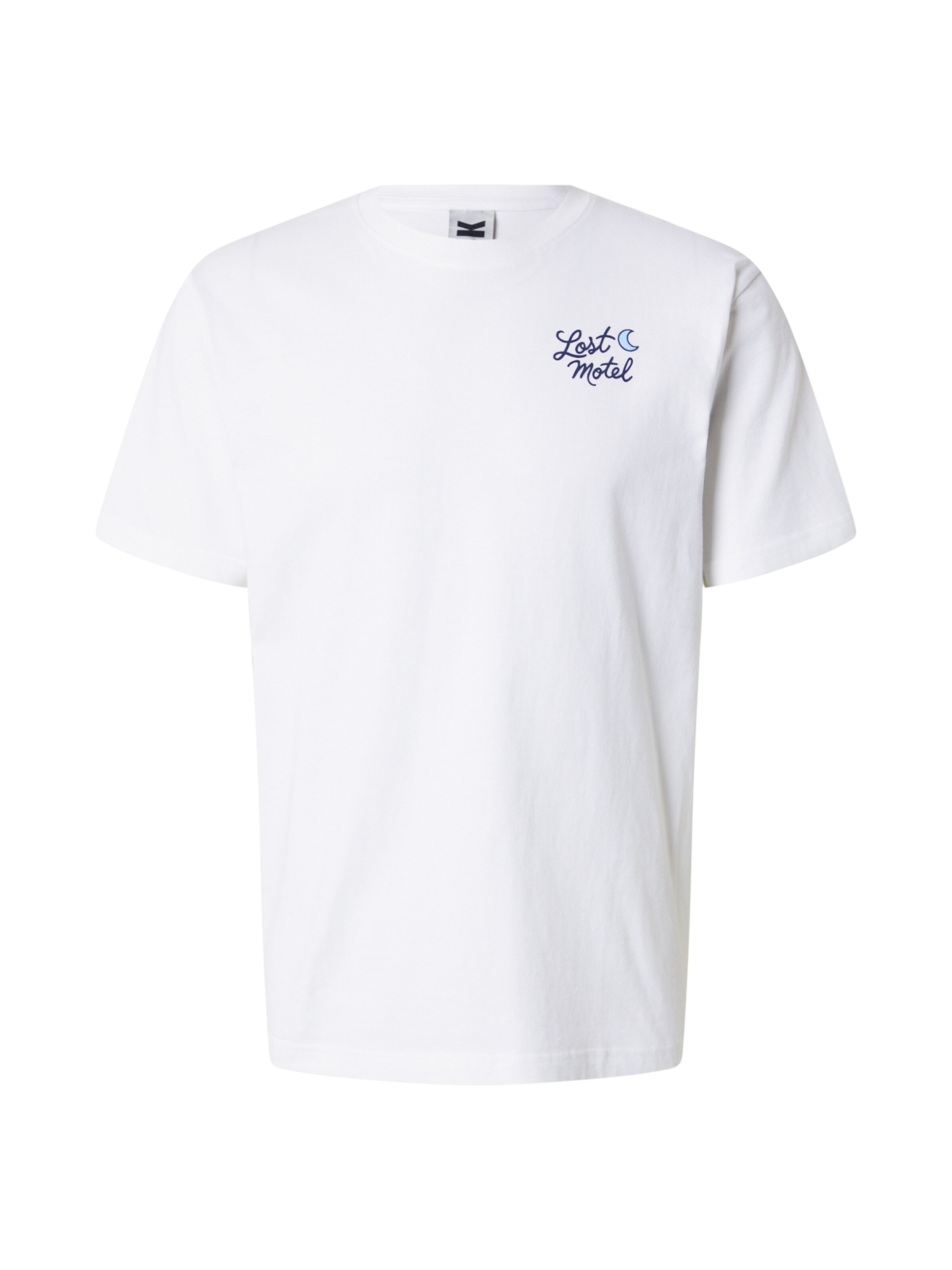 Kaotiko Tričko 'COCKTAILS BAR' - Biela: predná strana