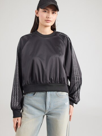 ADIDAS ORIGINALS Sweatshirt in Black: front