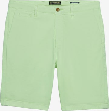 Pantalon chino Superdry & Co en vert : devant