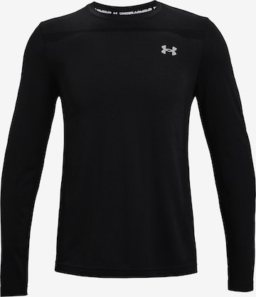 UNDER ARMOURTehnička sportska majica - crna boja: prednji dio