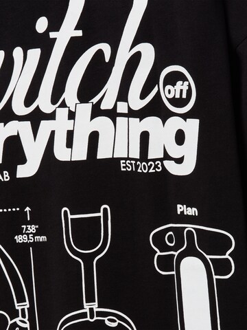 Another Cotton Lab Shirt in Black