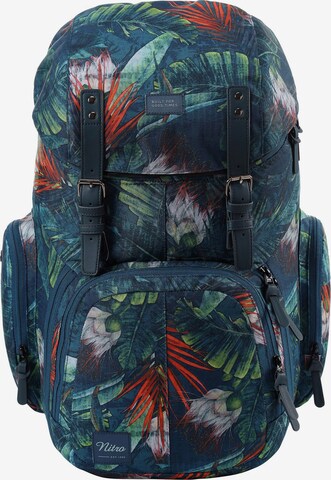 NitroBags Backpack 'Urban Weekender' in Blue: front