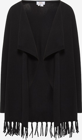 usha FESTIVAL Вязаная кофта в Черный: спереди