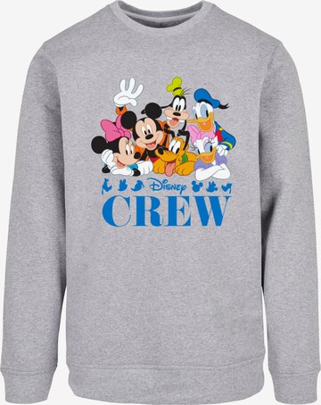 Sweat-shirt 'Mickey Mouse - Disney Friends' ABSOLUTE CULT en gris : devant