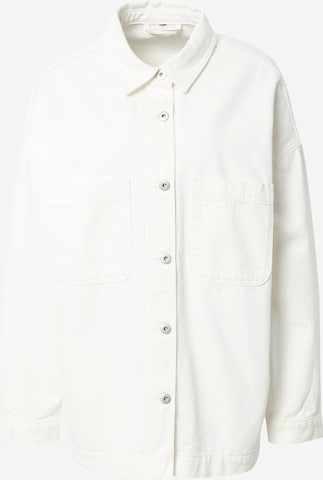A LOT LESS Between-season jacket 'Mathilda' in White: front