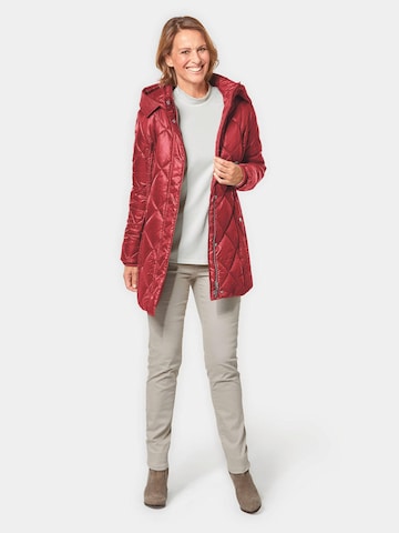 Manteau d’hiver Goldner en rouge