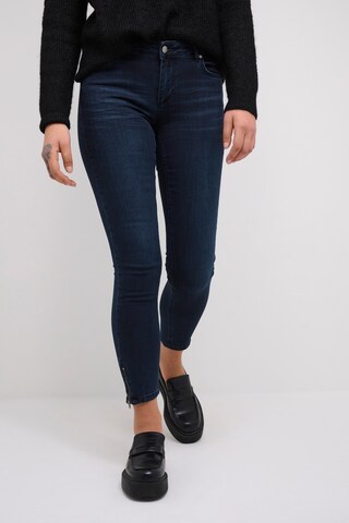 My Essential Wardrobe Skinny Jeans in Blue: front