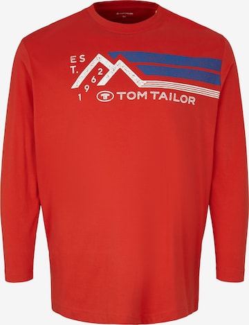 TOM TAILOR Men + Shirt in Rot: predná strana