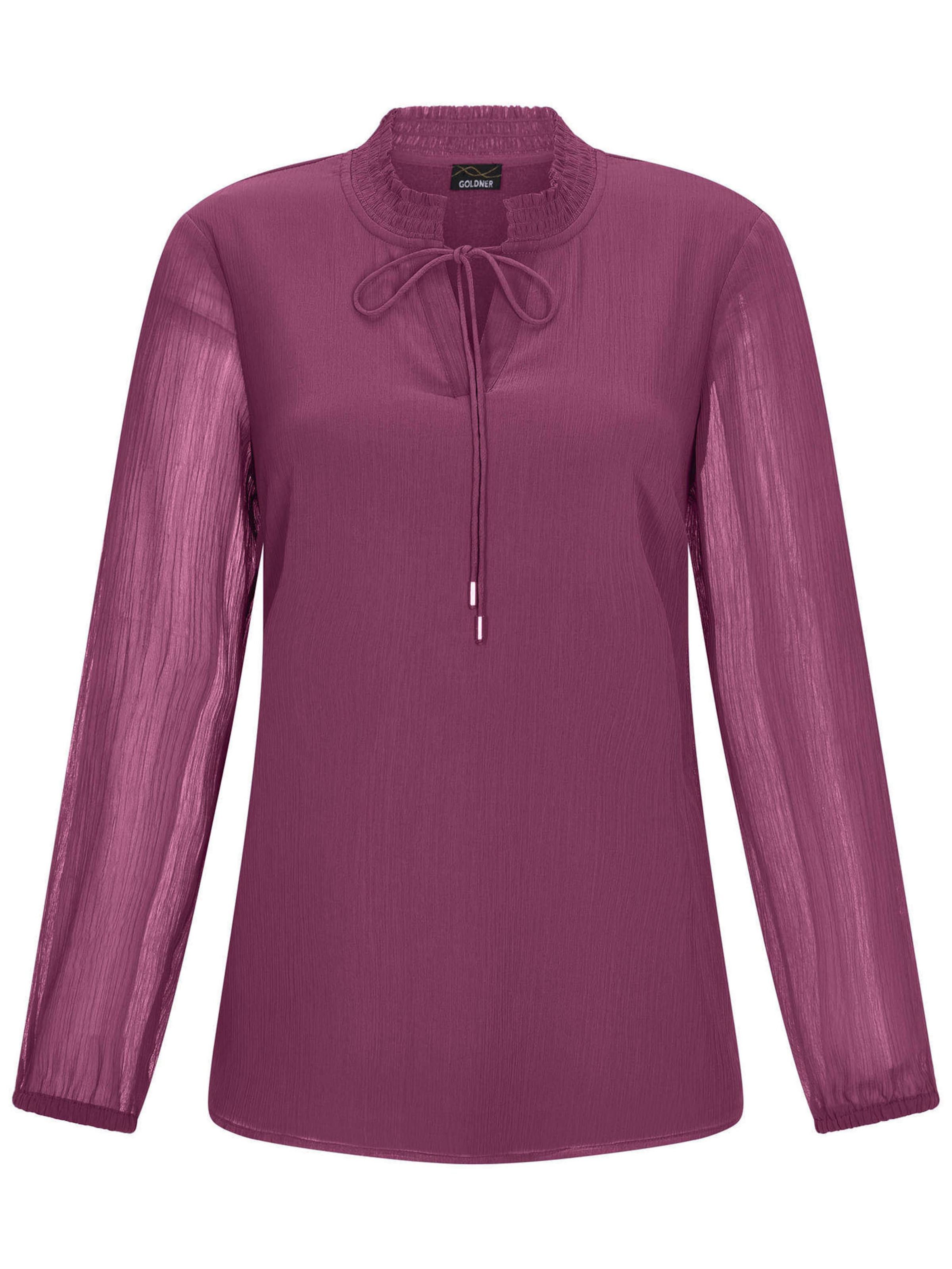 Goldner Blouse in Purple: front