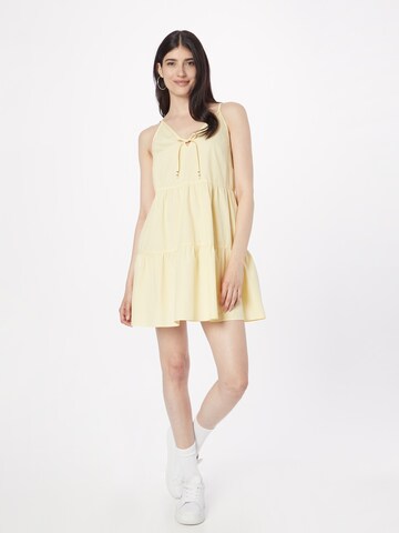 Tommy Jeans - Vestido de verão em amarelo