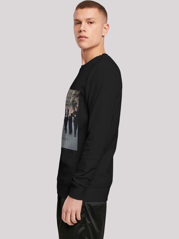 F4NT4STIC Sweatshirt 'Friends Champagne And Flowers' in Schwarz