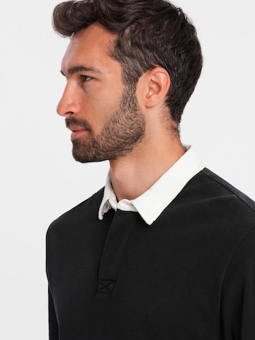 Ombre Athletic Sweatshirt in Black