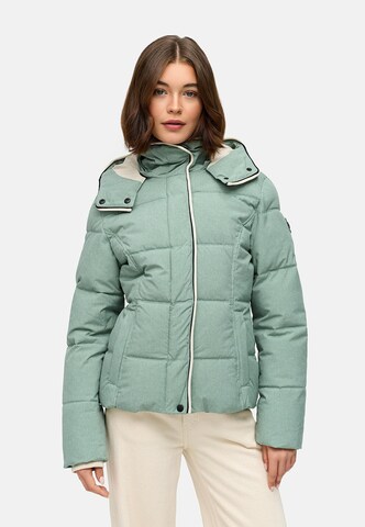 Ragwear Winterjacke 'Gleama' in Grün: Vorderseite