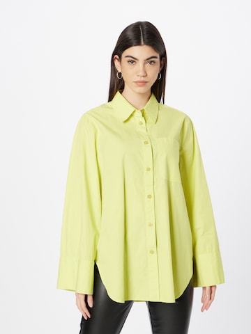 mbym Blouse 'Katalin' in Green: front