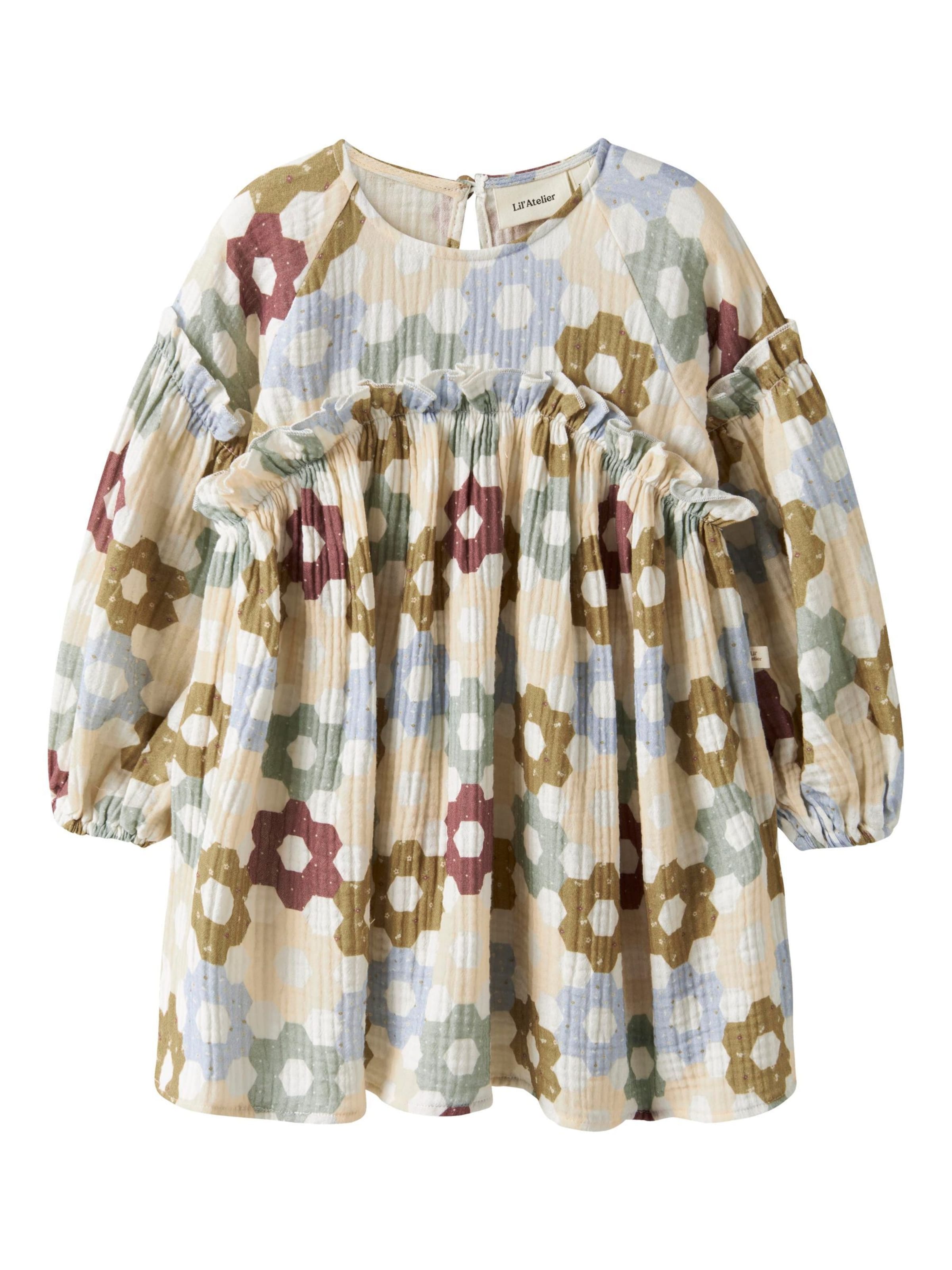 Lil'Atelier Kjole i beige: forside